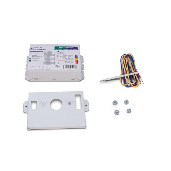 Howard Lighting Products EP2-42CF-MV-K2 2 Lamp Electronic Compact Fluorescent Ballast, Howard Lighting Products, Mfr#: EP2/42CF/MV/K2
